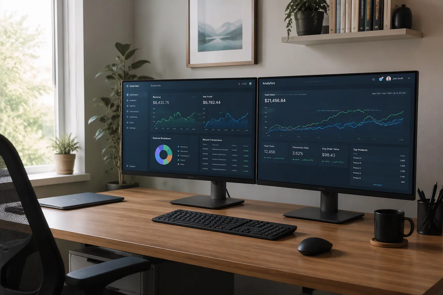 Managing Dual Displays Remotely